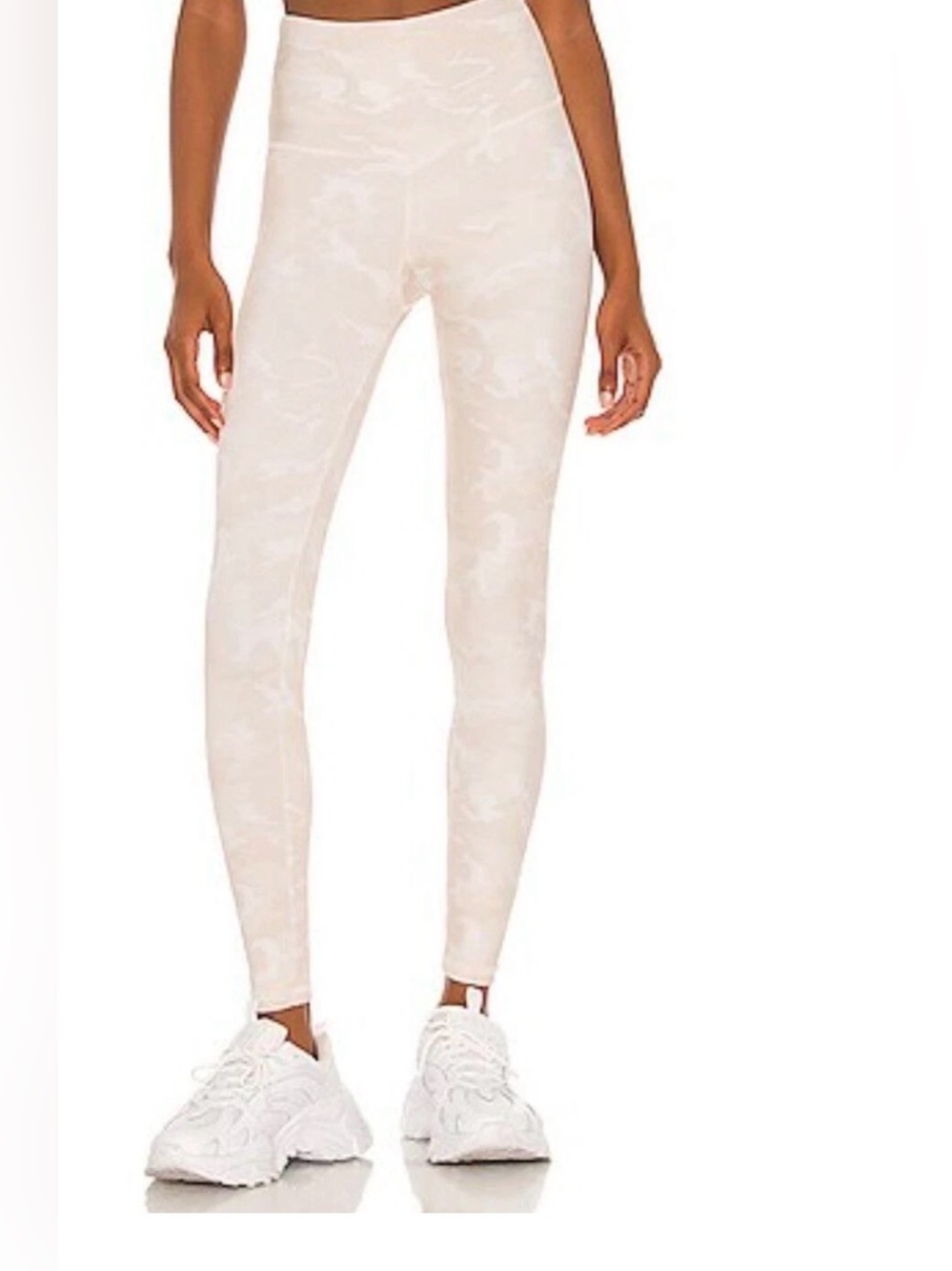 NWT Strut-This Teagan Ankle Legging in Cream Camo yoga leisure gym workout Sz XS